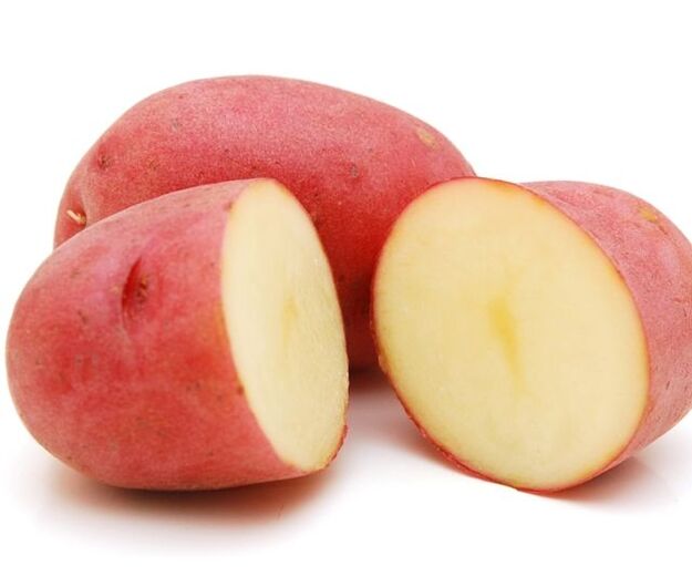 Red potatoes are a folk remedy for papillomas of the labia